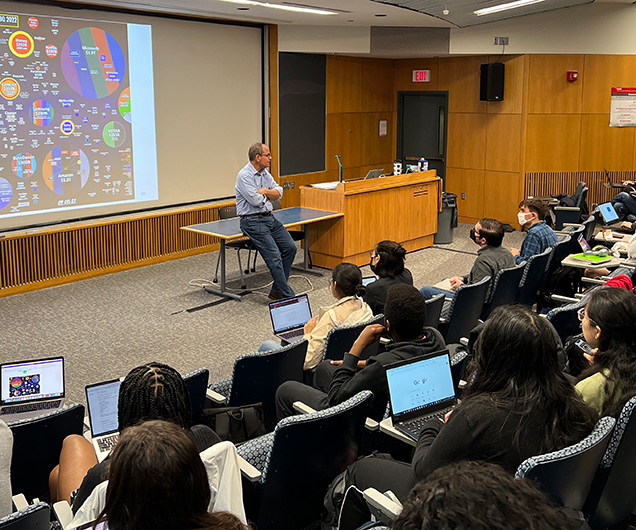 Scott Schiller at NYU Stern School